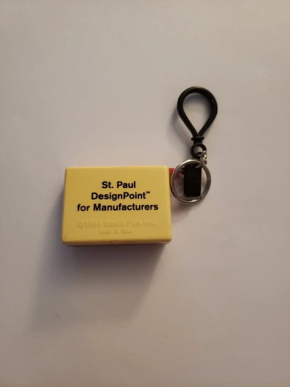 Vintage Etch-a-Sketch Mini Toy Keychain 90s Promotional Basic Fun 1994